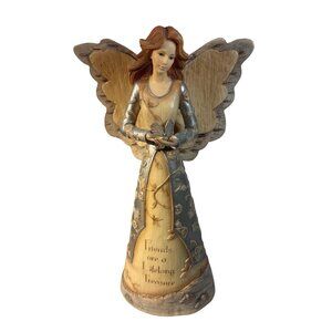 Elements Angel Figurine By Barbara McDonald Friend 82004 Friends Are A Lifelong